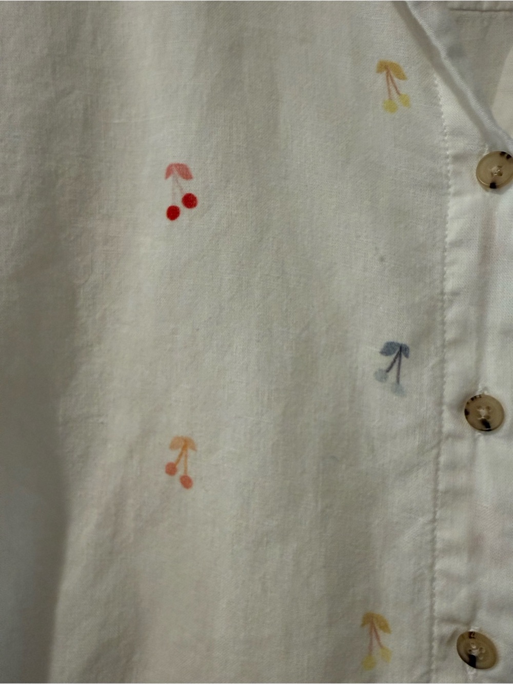 Marine Layer Short-Sleeve Shirt with Cherry Print 🍒 - Picture 2 of 5